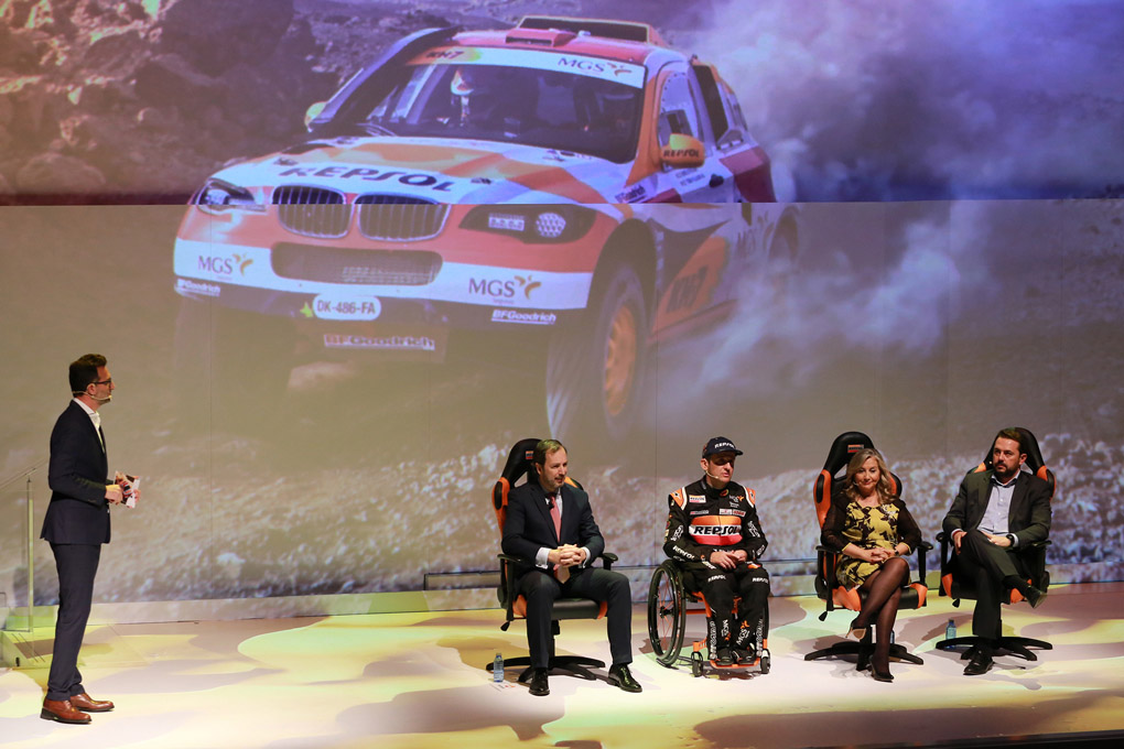 Presentación Isidre Esteve para el Dakar 2020