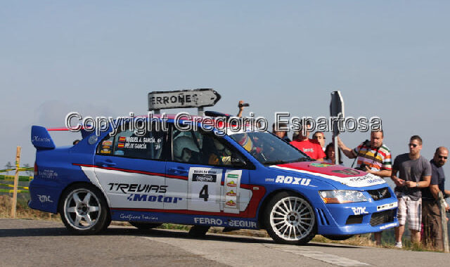 Rallye de Aviles 2009 Felix no perdona