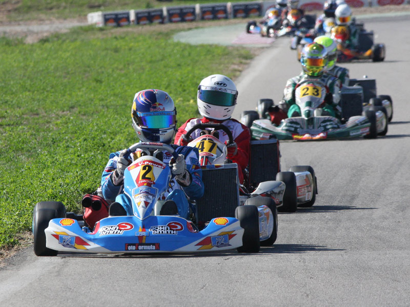 Gerard Barrabeig, campeón de España de Karting KF3