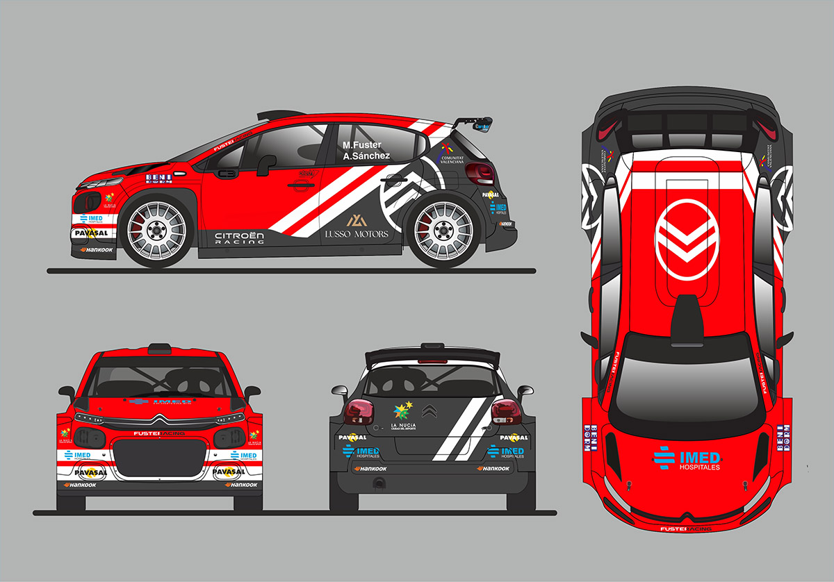El Citroën C3 Rally2 en la Copa de España de Rallyes