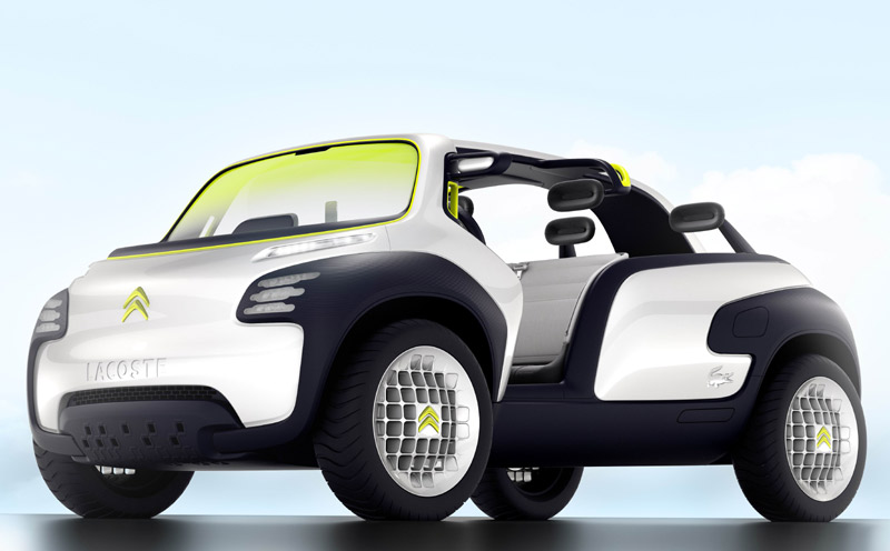 Citroën Lacoste Concept, el prototipo de moda
