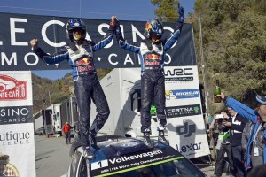 Sébastien Ogier, vencedor con el Volkswagen Polo R WRC