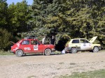 Coches clasicos en el Spain Classic Raid