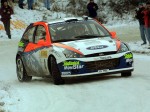 Carlos Sainz en el Rally Monte Carlo 2002