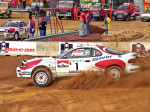 Carlos Sainz con el Celica campeón del mundo de rallyes