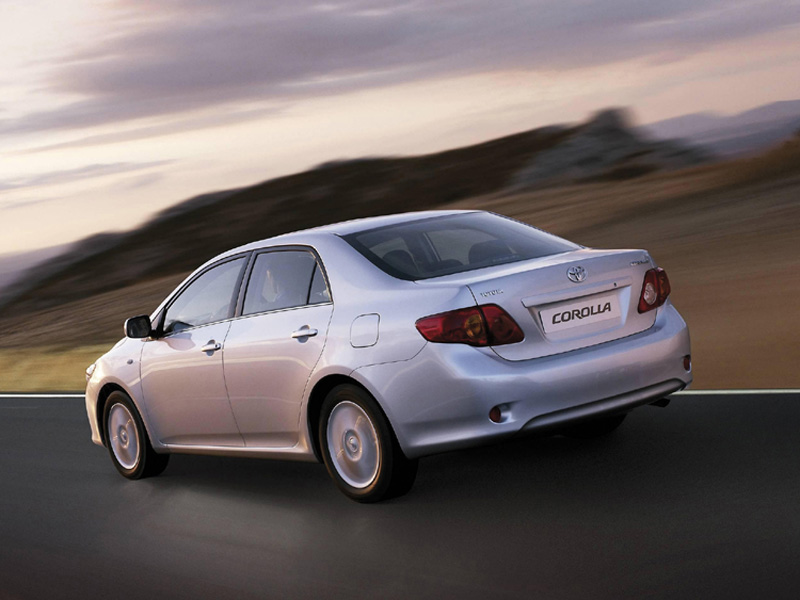 Toyota Corolla Sedan 2009, versión mejorada