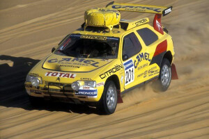 El ZX en el Paris-Dakar de 1991 pilotado por Vatanen